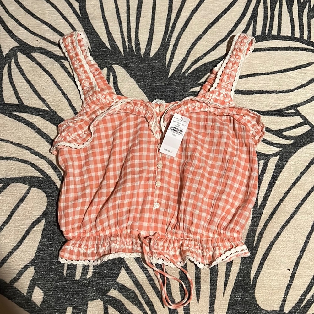 || girls American eagle blouse